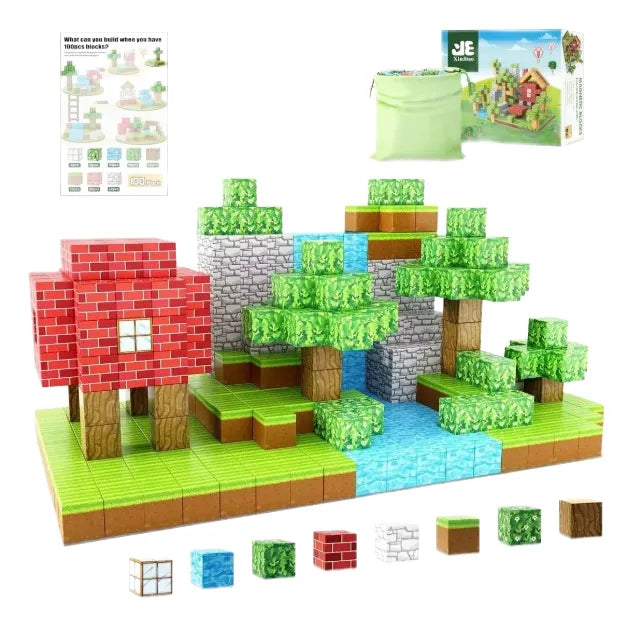 CYBER BLOQUES MAGNETICOS 75 PIEZAS PREMIUM 30% DESCTO