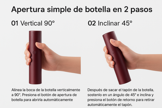 ABRIDOR DE BOTELLAS DE VINO ELÉCTRICO