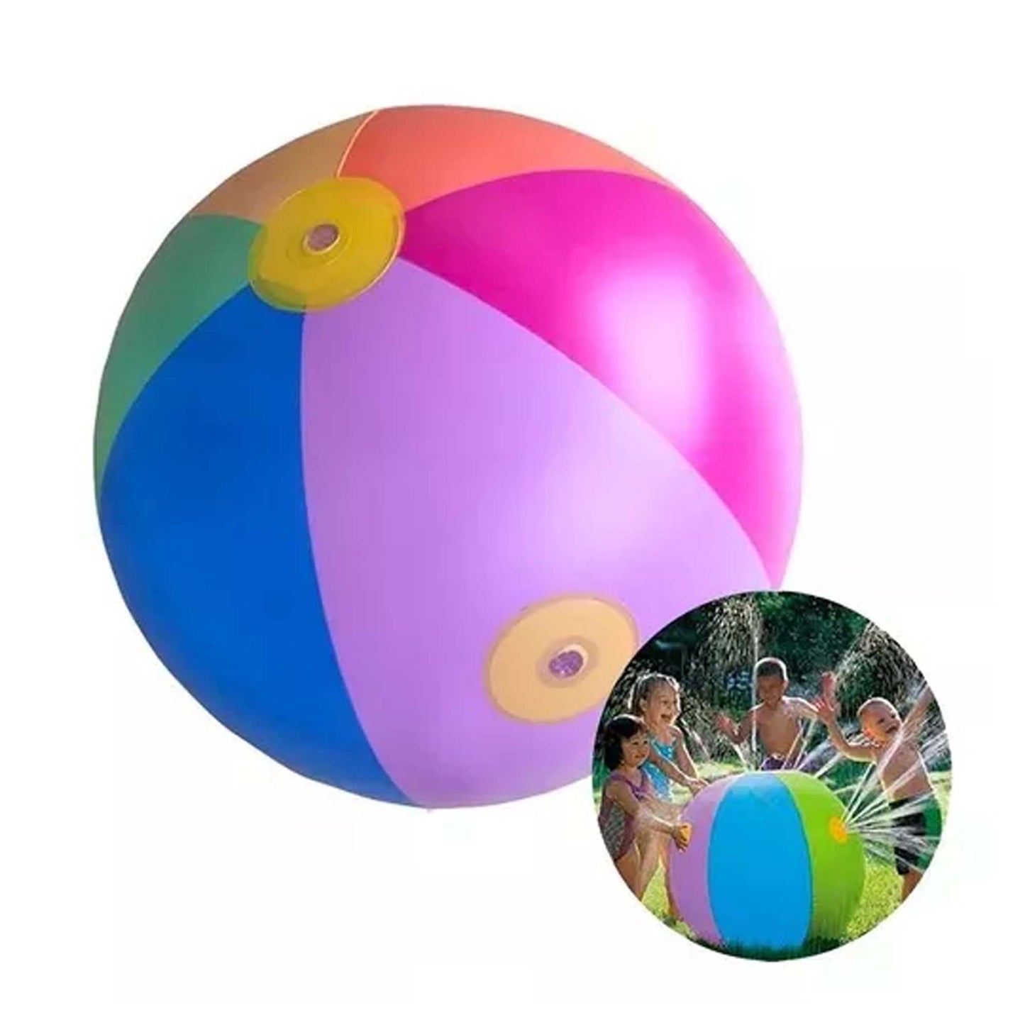 PELOTA INFLABLE LANZA AGUA