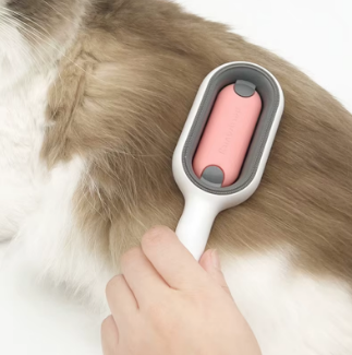 CEPILLO ELIMINA PELUSAS Y PEINA MASCOTAS