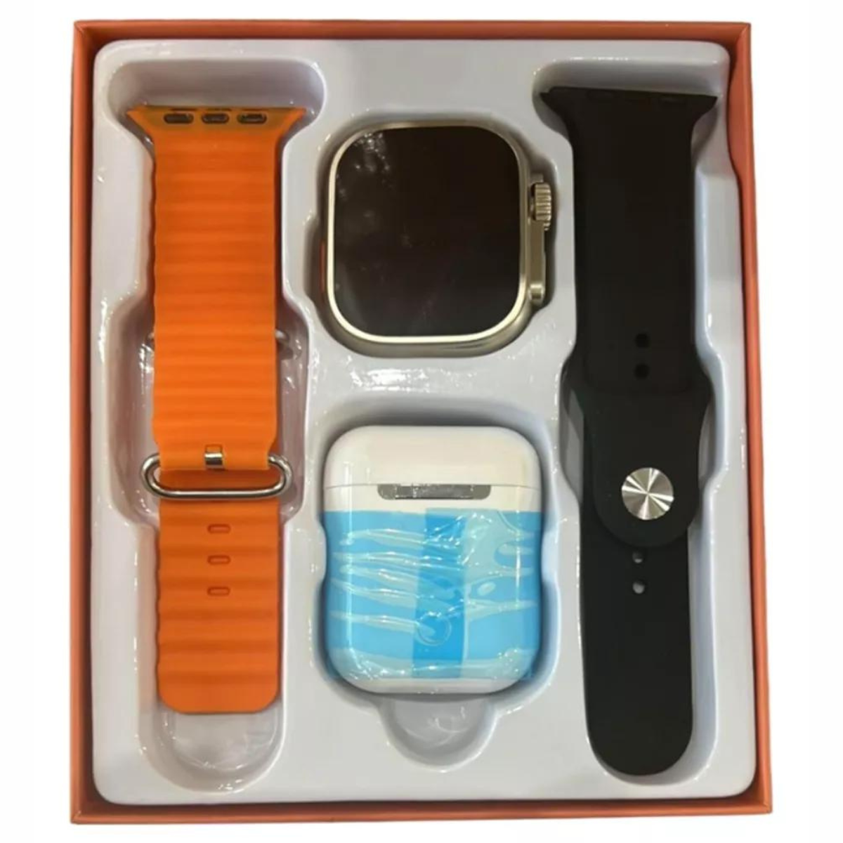 RELOJ SMARTWATCH CORREAS + AUDIFONOS