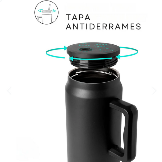 VASO TERMICO PREMIUM 1500ML ROSA