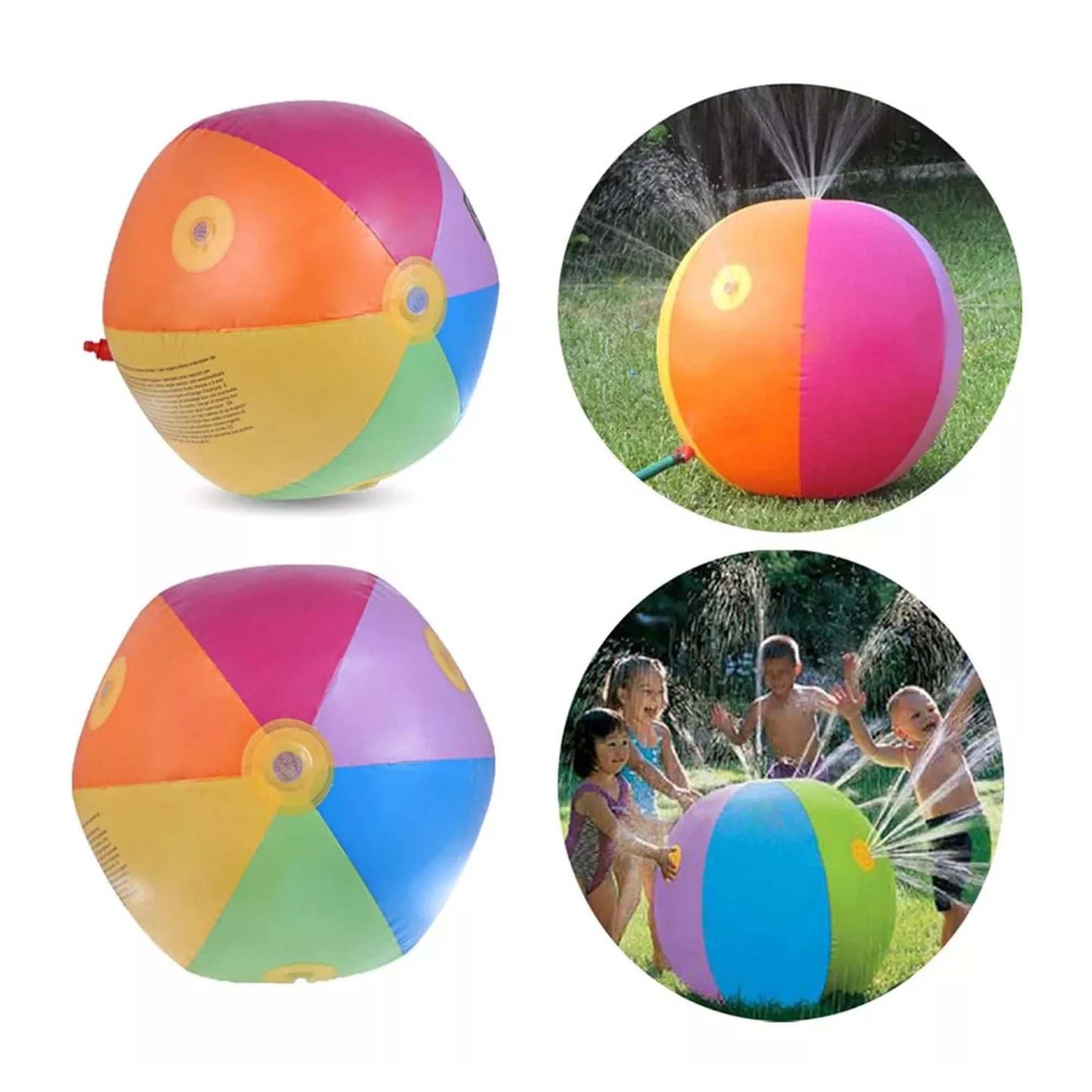 PELOTA INFLABLE LANZA AGUA