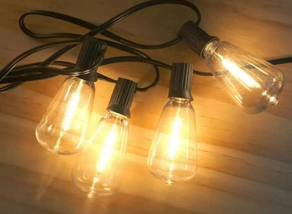 LUCES GUIRNALDAS SOLAR 10 LED 5 METROS PARA EVENTOS