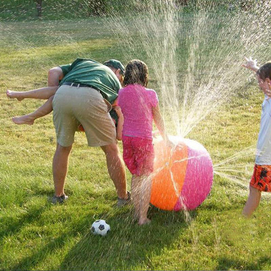 PELOTA INFLABLE LANZA AGUA