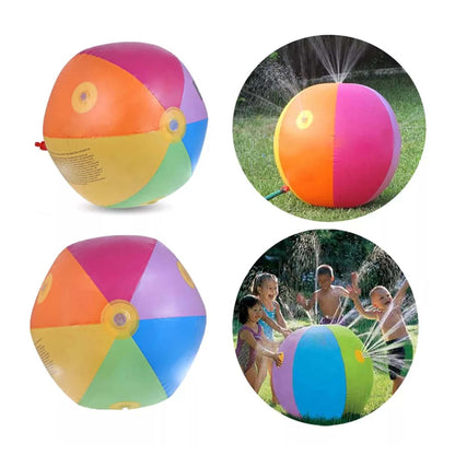 PELOTA INFLABLE LANZA AGUA