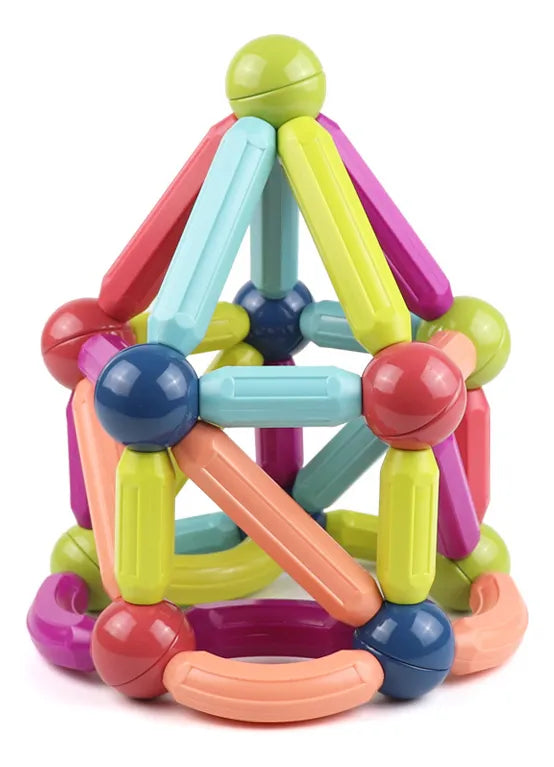 CYBER JUEGO 26 PCS BLOQUES MAGNETICOS 30% DESCTO