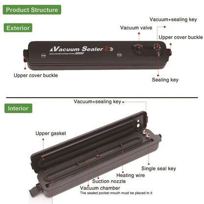 VACUUM SEALER™ - SELLADORA DE ALIMENTOS